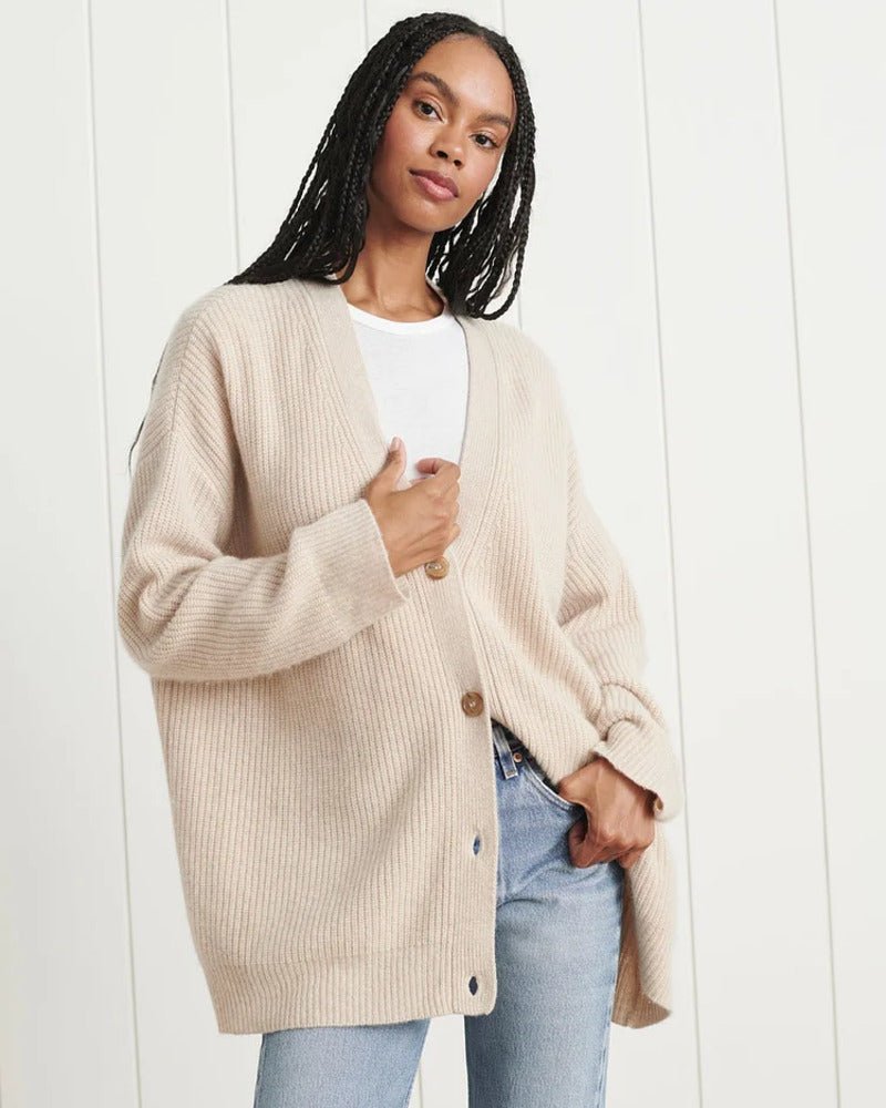 Rina | Breezy Buttoned Cardigan