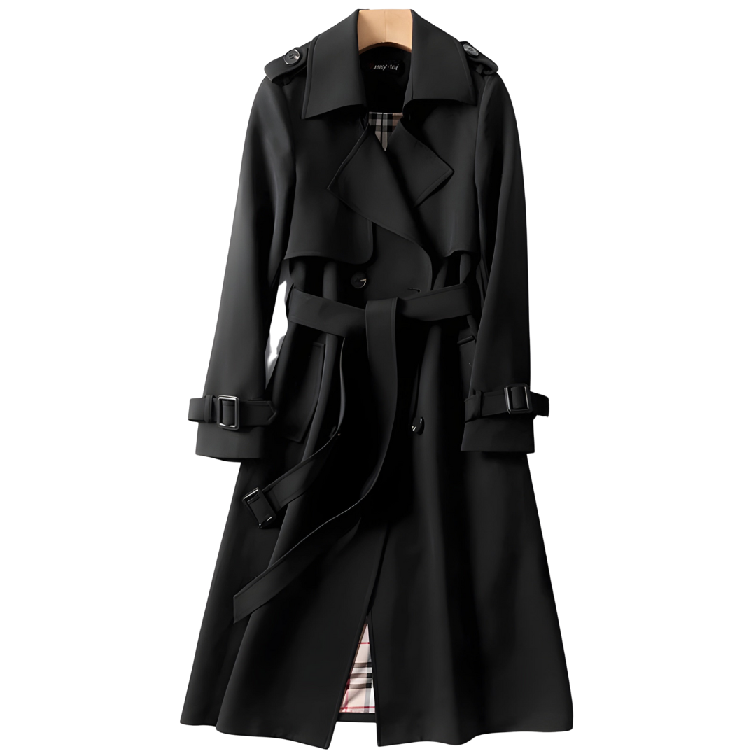 Elara | Women’s Classic Double-Breasted Trench Coat