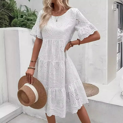 Jacky | Soft Lace Dress