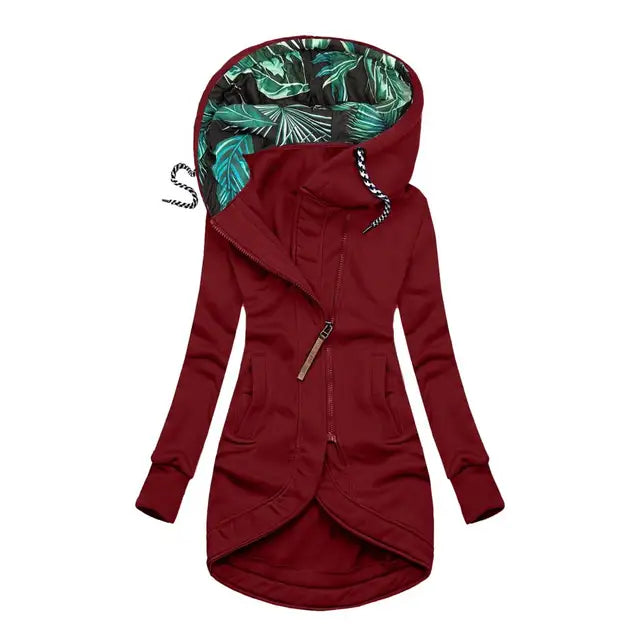 Collins | Hooded Asymmetrical Jacket