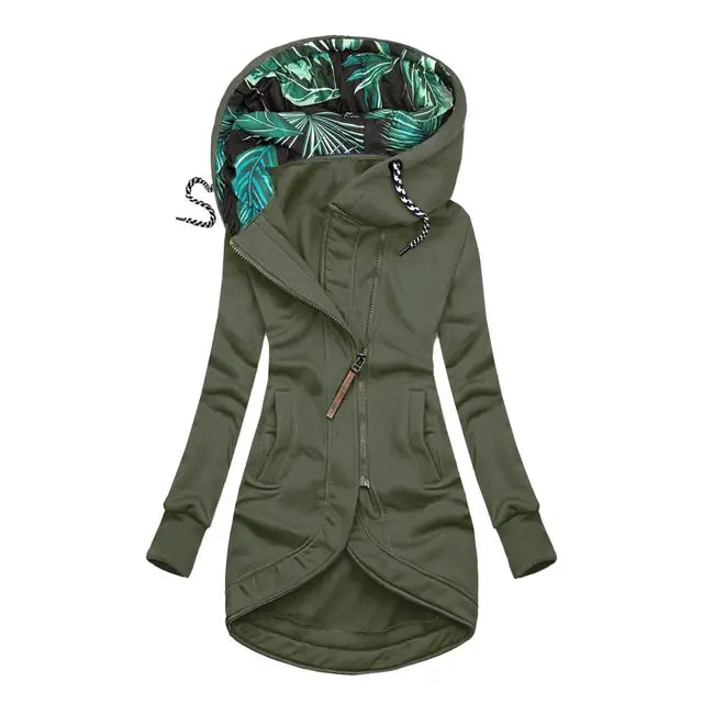 Collins | Hooded Asymmetrical Jacket