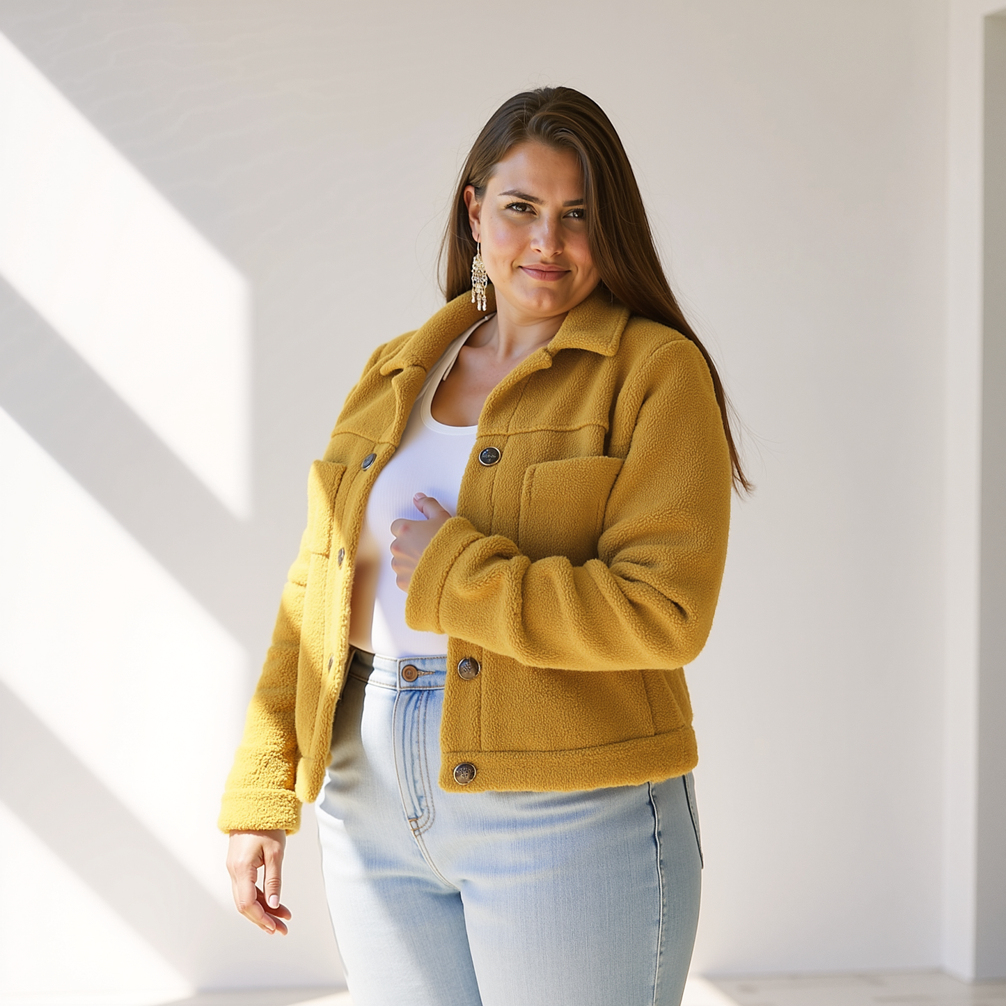 Rowan | Relaxed Fit Button Jacket