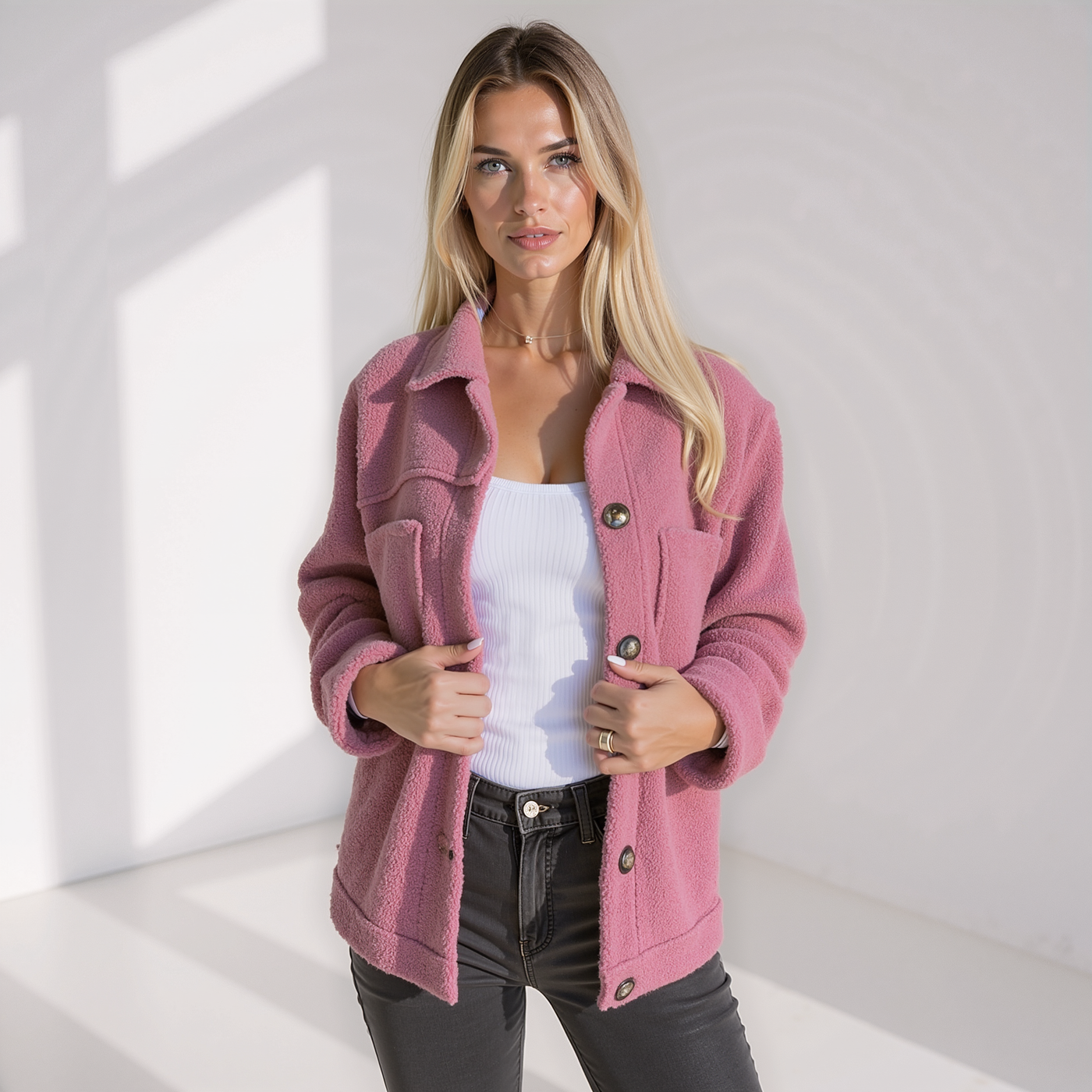 Rowan | Relaxed Fit Button Jacket
