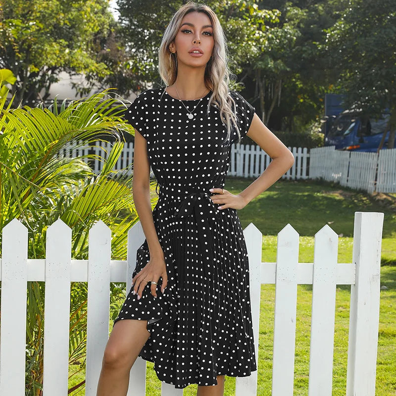 Charlotte | Pleated Charm Dress