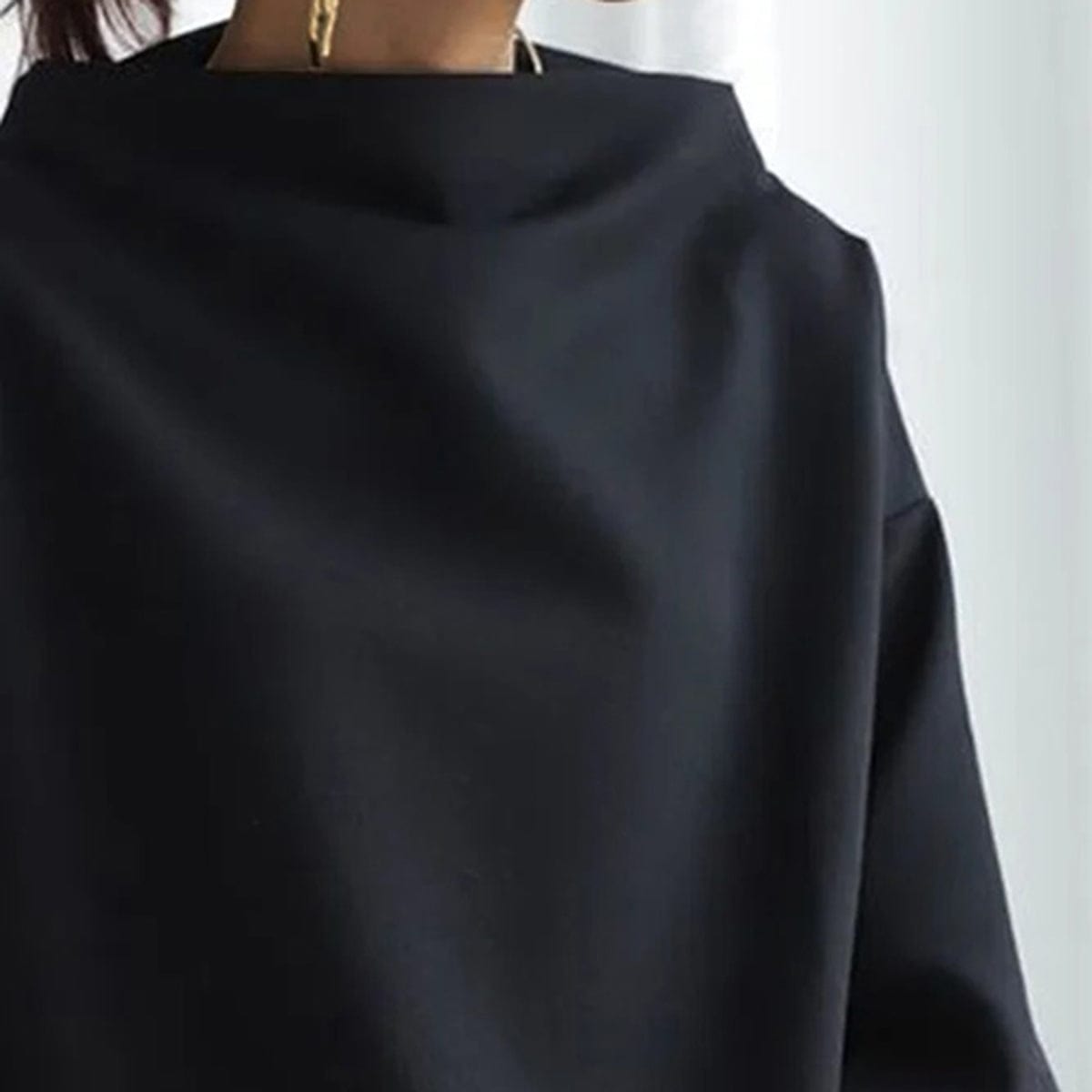 Alana | High-Neck Soft Knit Top
