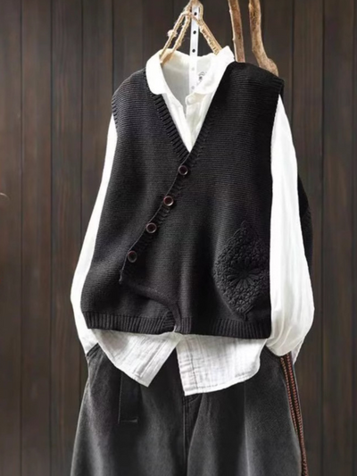 ELOWYN - Knit Vest