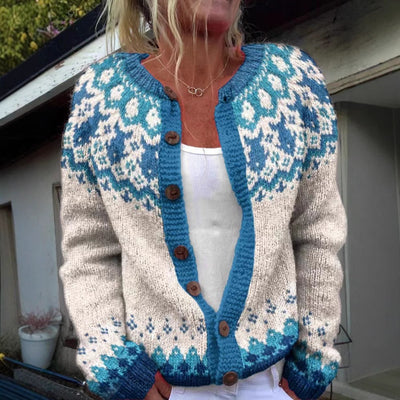 Eva | Vintage Icelandic Handcrafted Cardigan