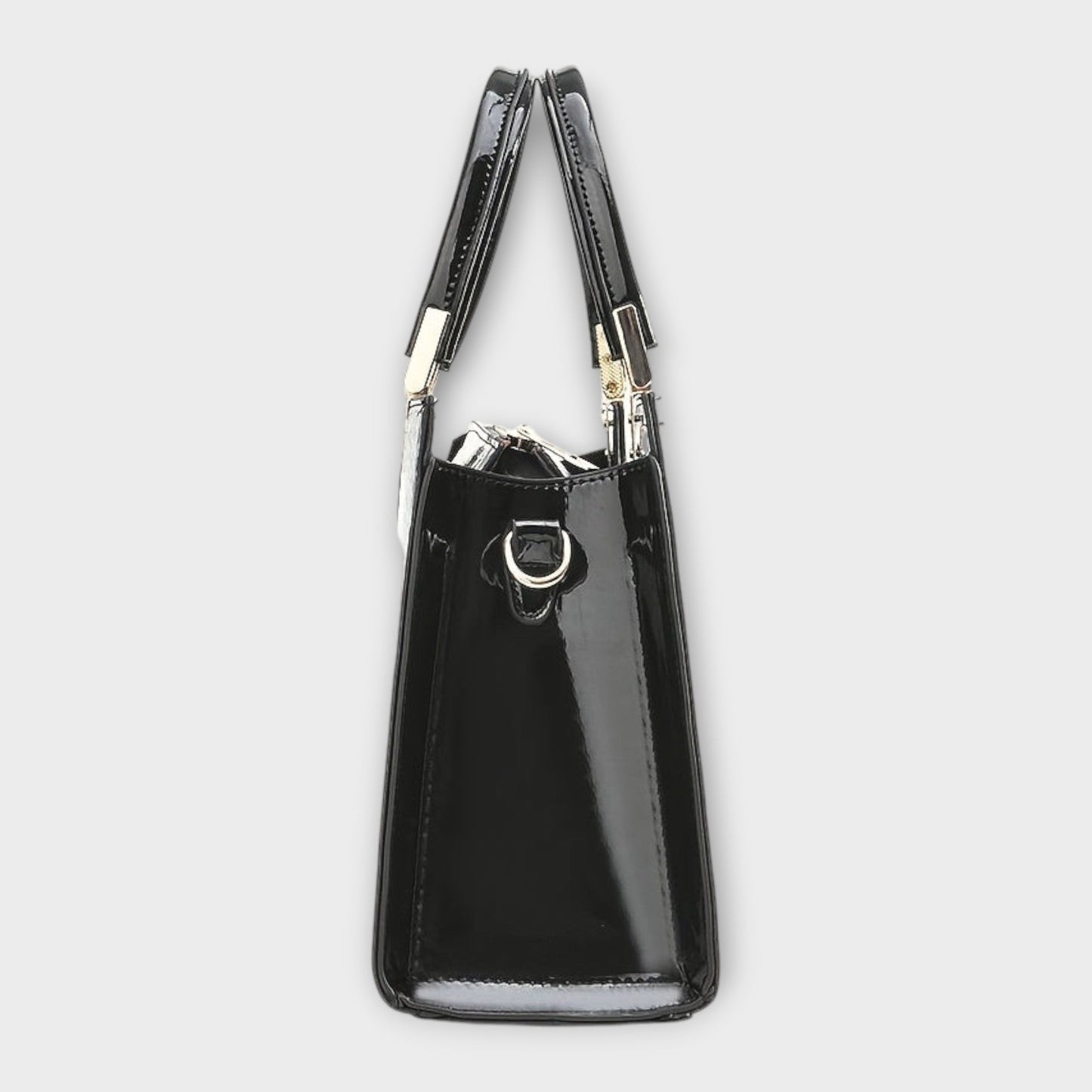 Madison - Glossy Crocodile Pattern Handbag