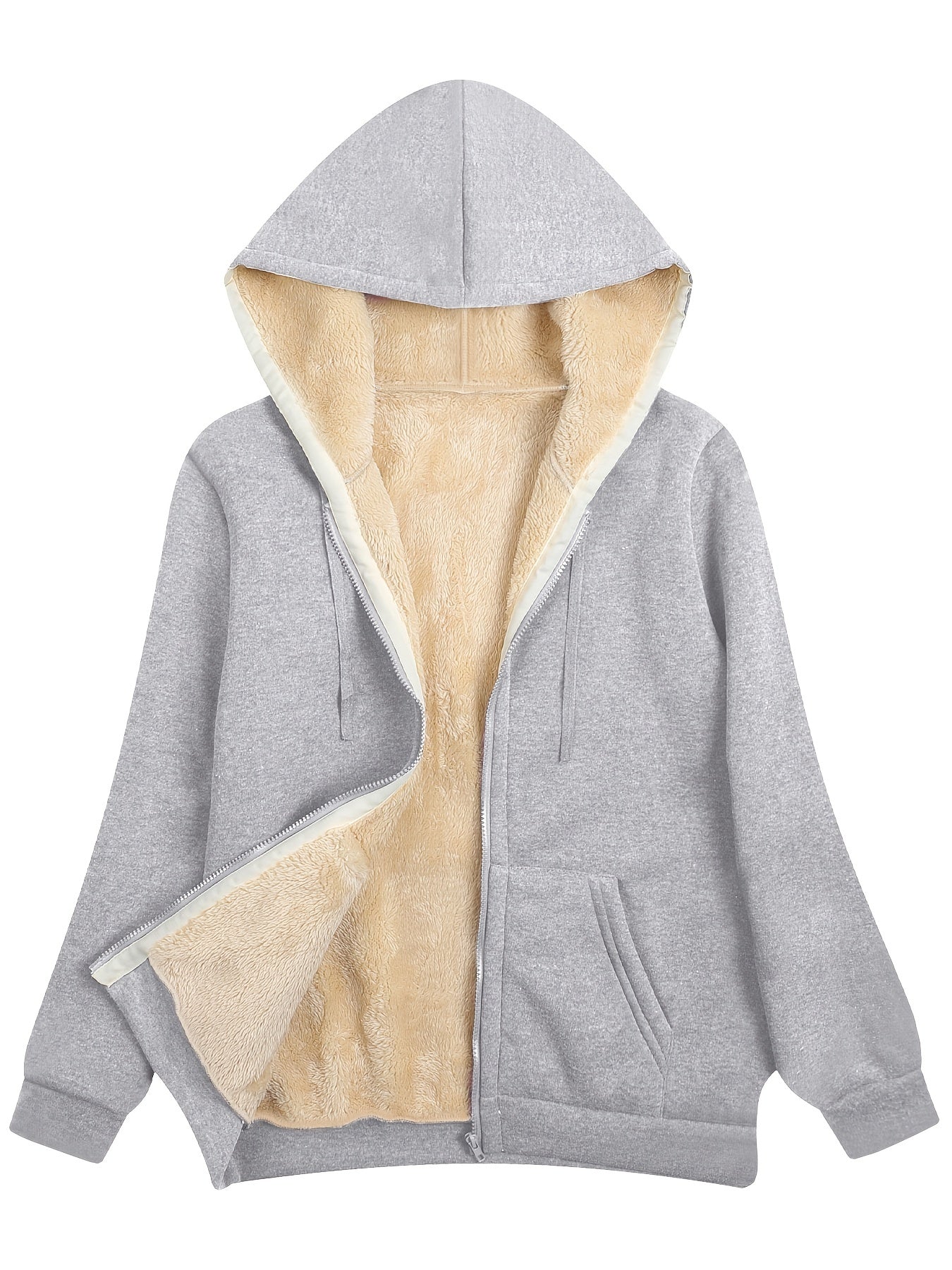 Luna | Warm Zip-Up Jacket with Hood