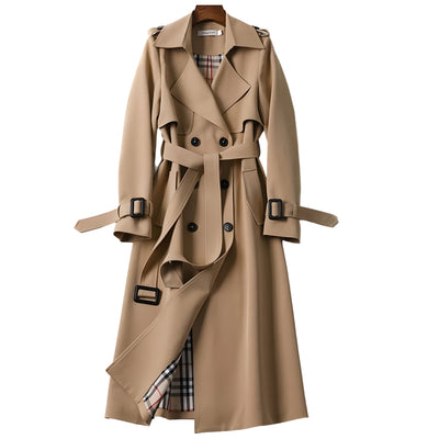 Elodie | Classic Longline Trench Coat