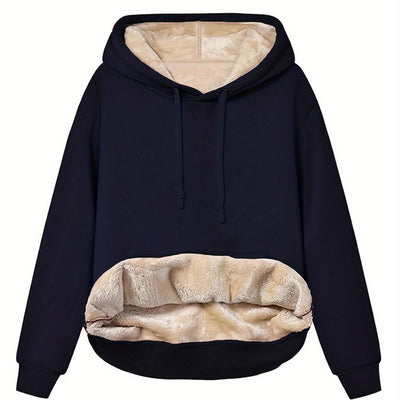 Clara | Winter Pullover Cozy Hoodie with Plush Pocket