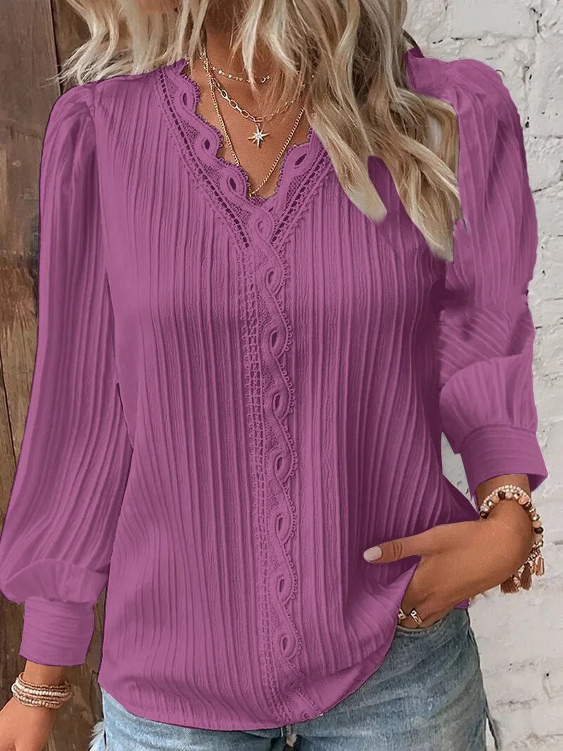Lydia | Lace Detail Blouse