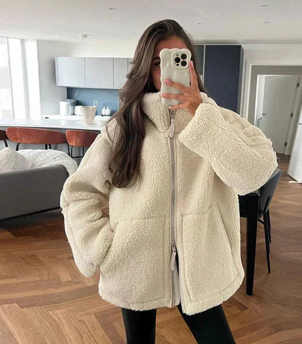 Noelle | Cozy Zip-Up Jacket