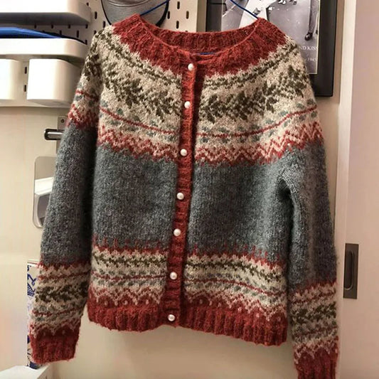 Atasha | Vintage Icelandic Wool Cardigan