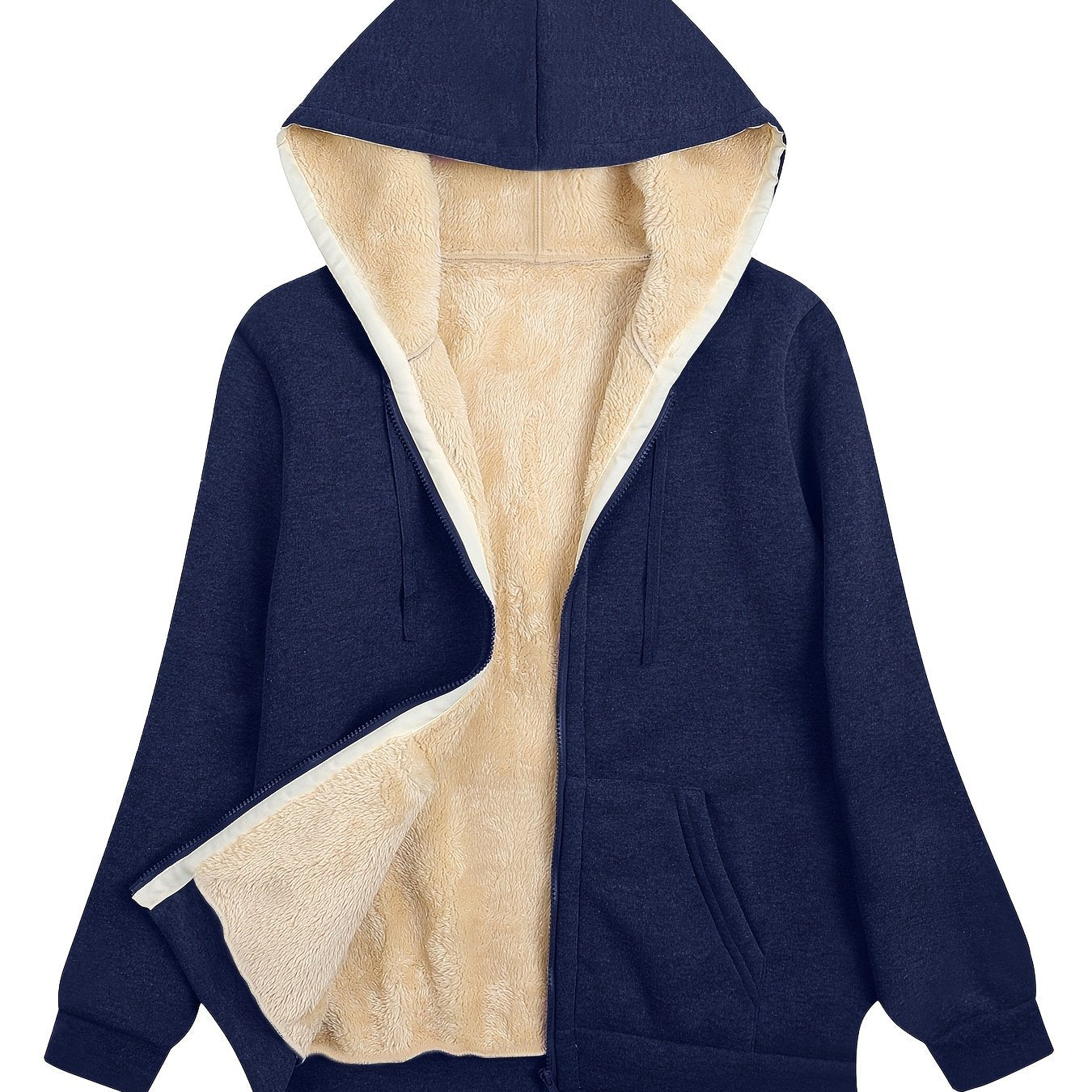Luna | Warm Zip-Up Jacket with Hood