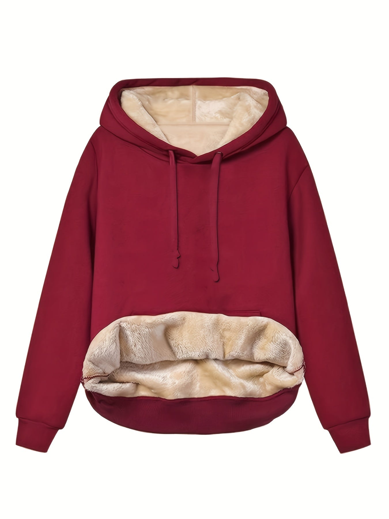 Clara | Winter Pullover Cozy Hoodie with Plush Pocket