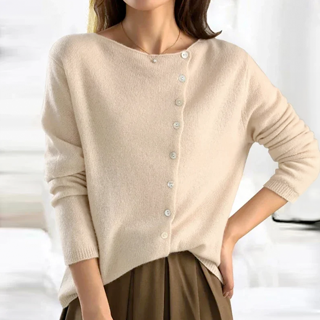 Gia | Stylish Button-Down Cardigan