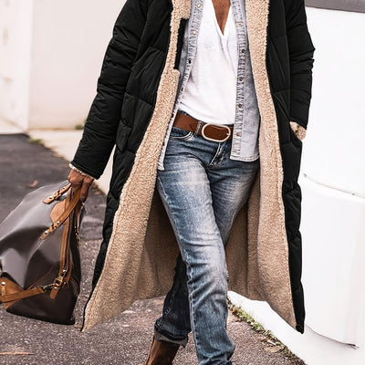 Sophia | Long Puffer Warm Coat Hooded