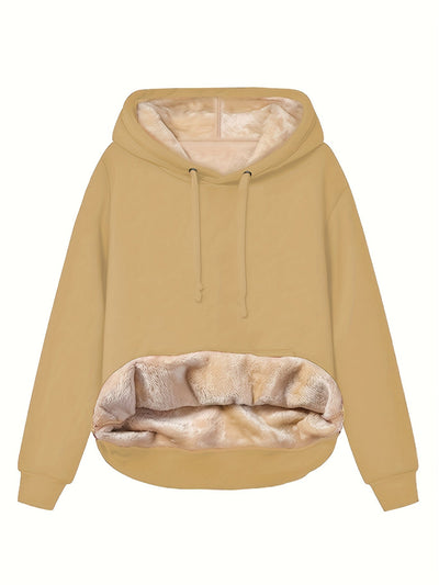 Clara | Winter Pullover Cozy Hoodie with Plush Pocket