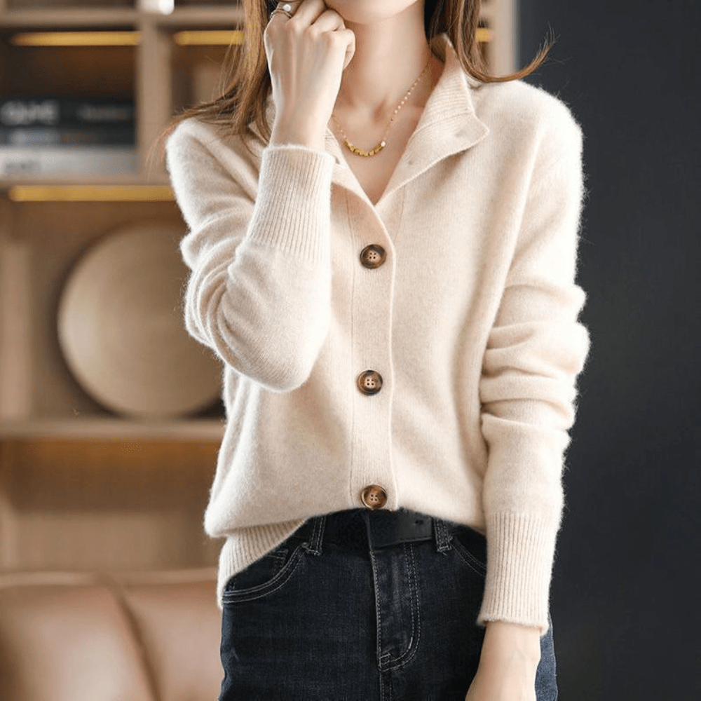 Annie | Knitted cashmere vest