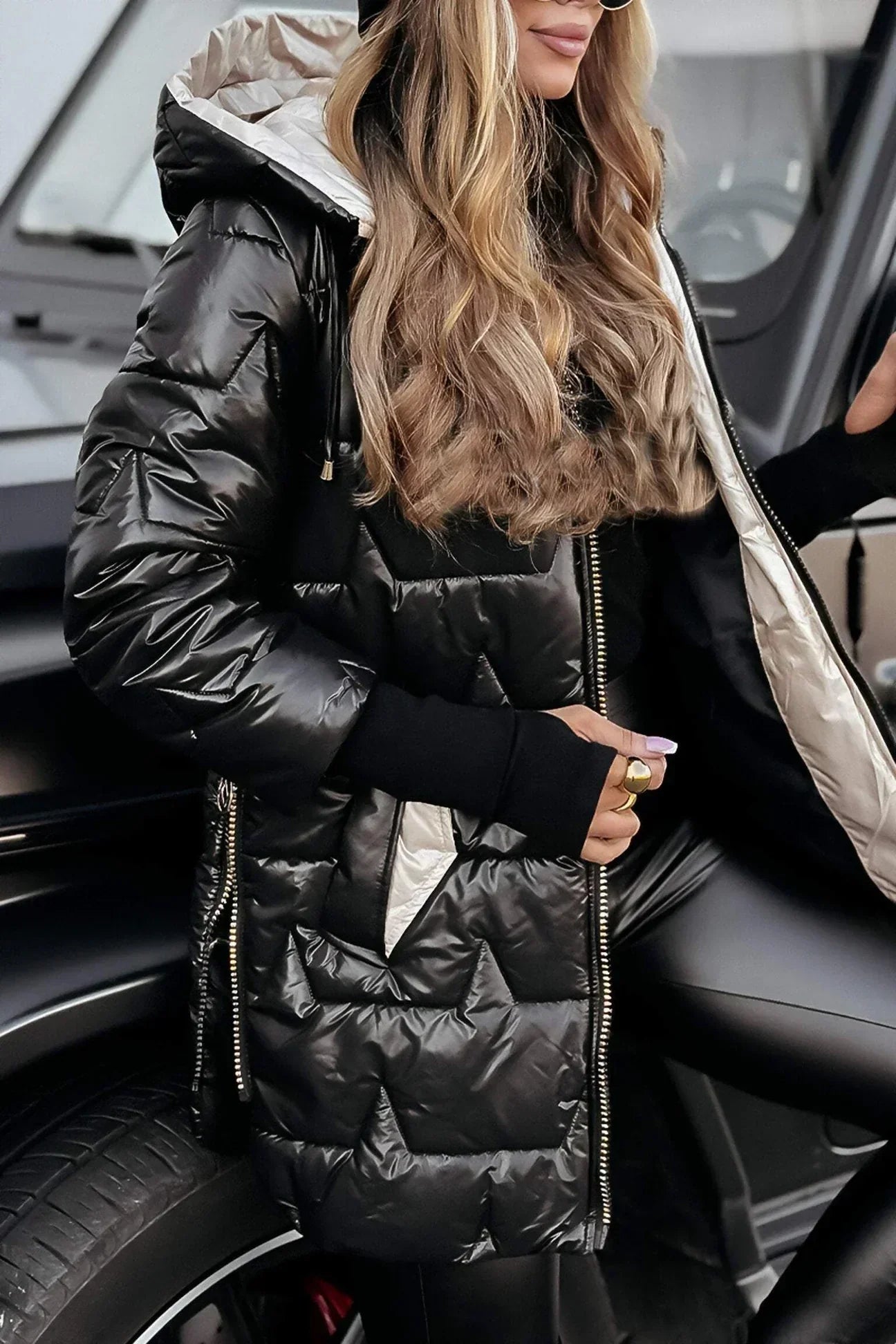 Avery | Luxe Hooded Puffer Coat
