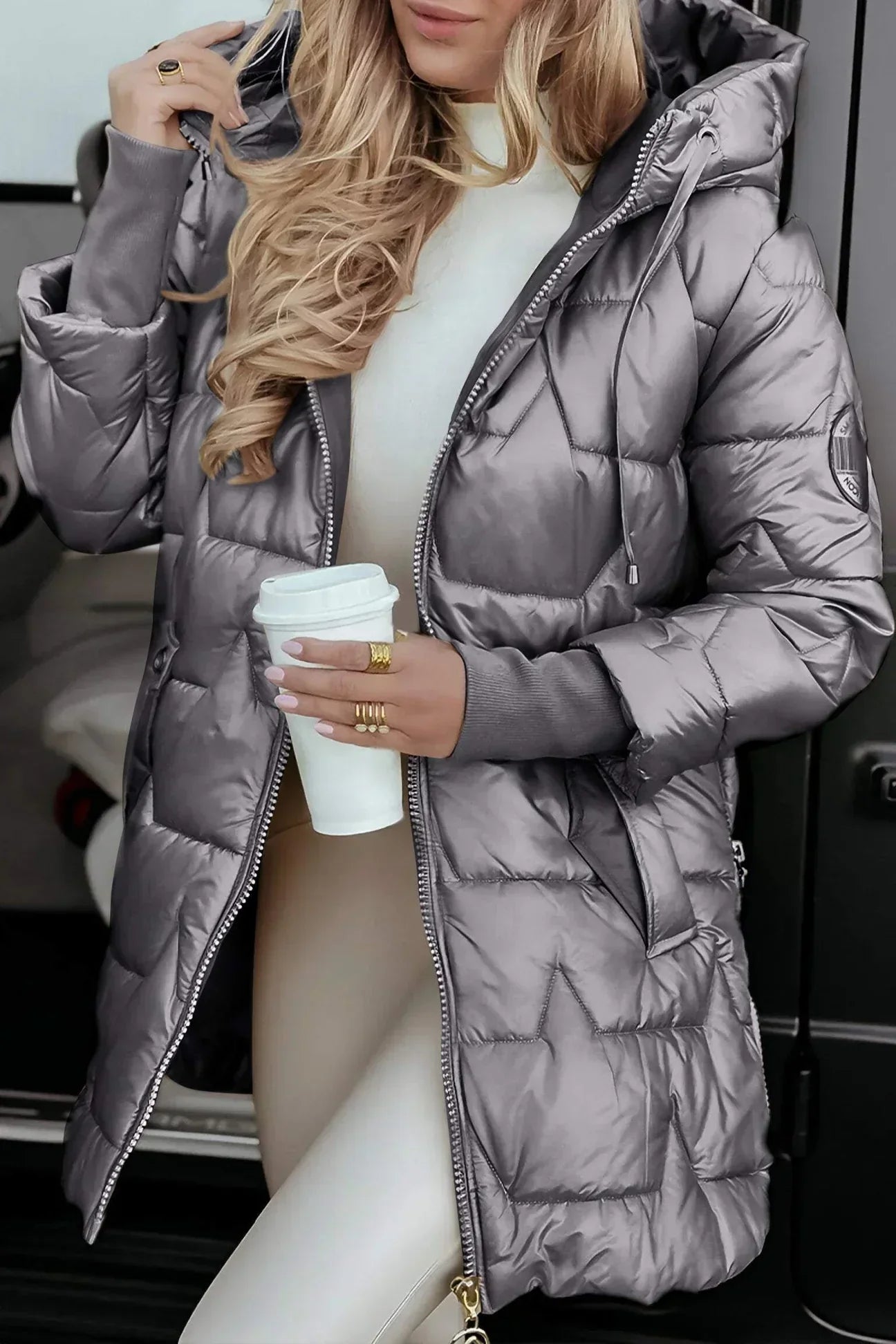 Avery | Luxe Hooded Puffer Coat