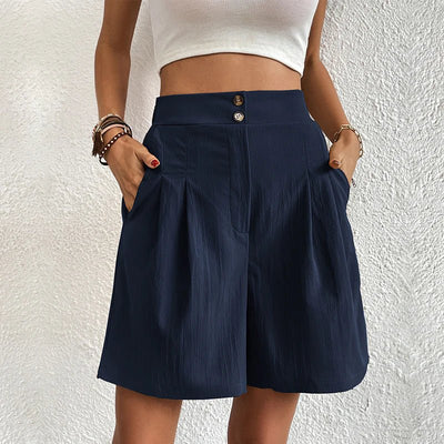 Chelsie | High-Waist Comfort Shorts