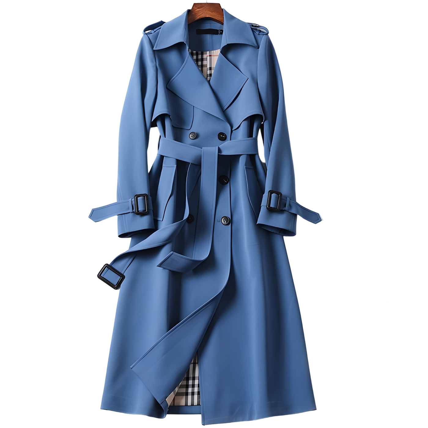 Elodie | Classic Longline Trench Coat