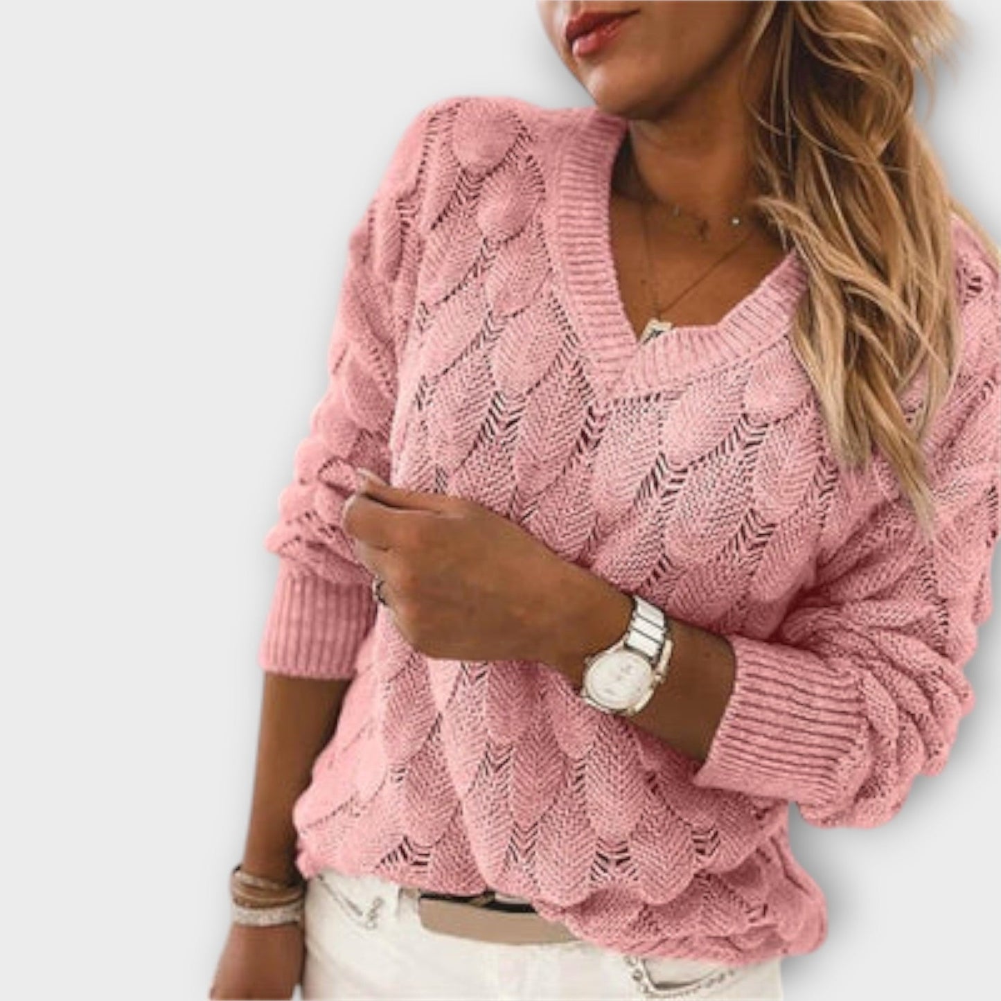 Avery | V-Neck Sweater