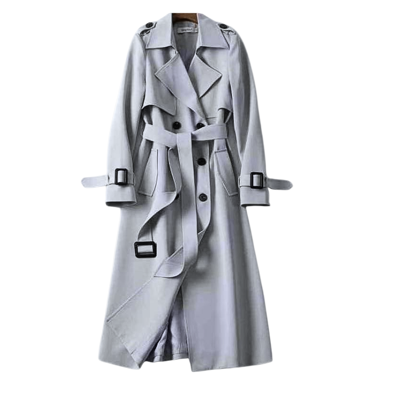 Elodie | Classic Longline Trench Coat