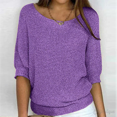 Delaney | Elegant Knit Sweater
