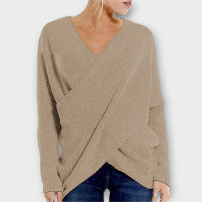Mackenzie | Crossed Sweater