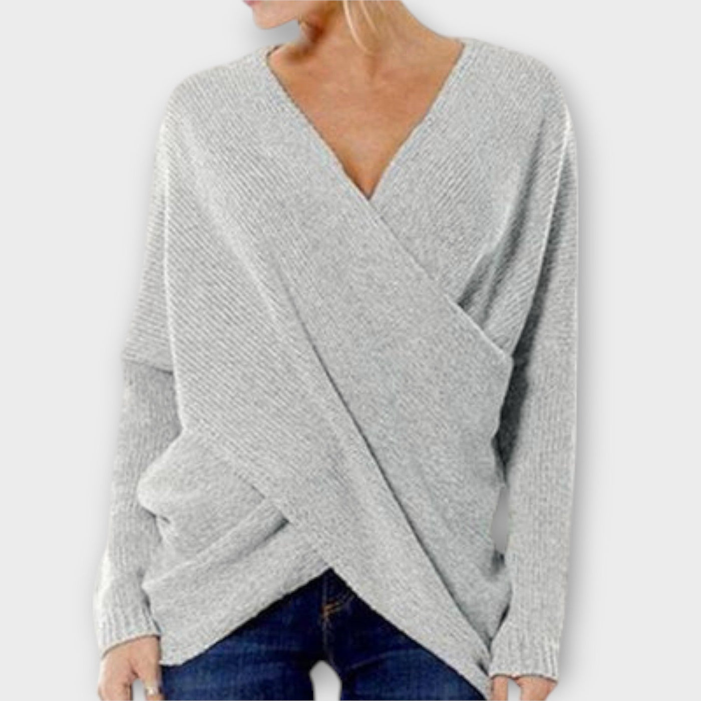 Mackenzie | Crossed Sweater