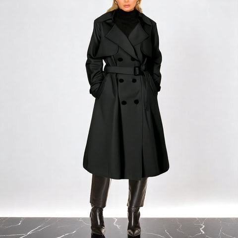 Elodie | Classic Longline Trench Coat