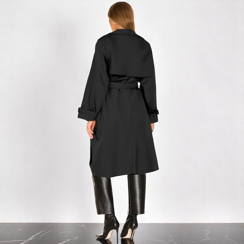 Elara | Women’s Classic Double-Breasted Trench Coat